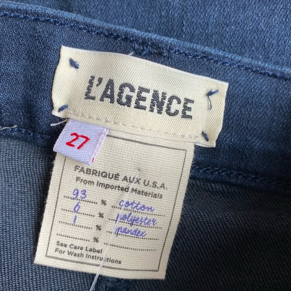 NEW L’Agence El Matador French Slim Fit Jeans 27 - Picture 9 of 10